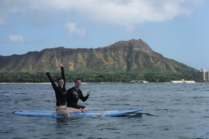 1.5-Hour Semi Private Surfing Lesson in Honolulu - In the Water: Reading Waves, Takeoff Position, and Surf Etiquette