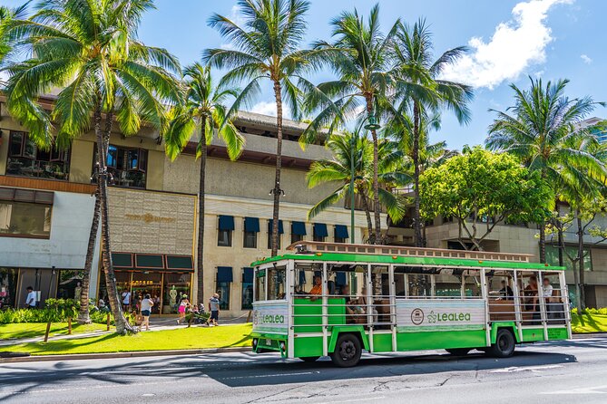 7 Day Pass LeaLea Trolley and Waikiki Trolley Pink Line - Getting to Downtown Sights: HoMA, Bishop Museum, and Iolani Palace