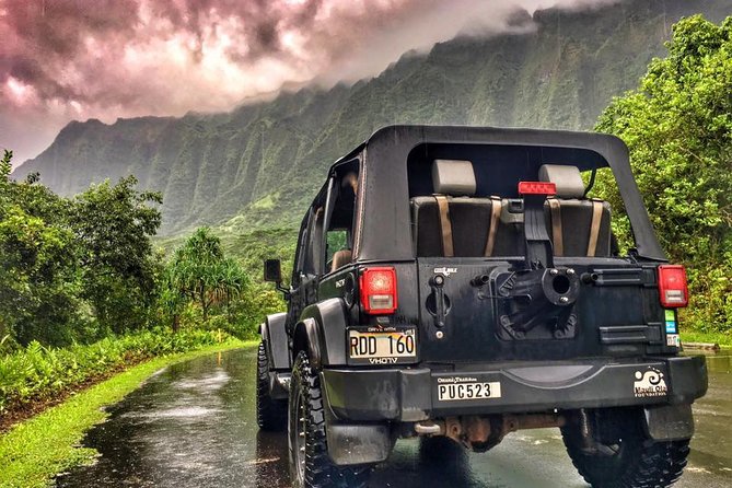 8 Hour Circle Island Jeep Tour - East to Windward: Sandy Beach, Makapu‘u, and Kane’ohe Bay