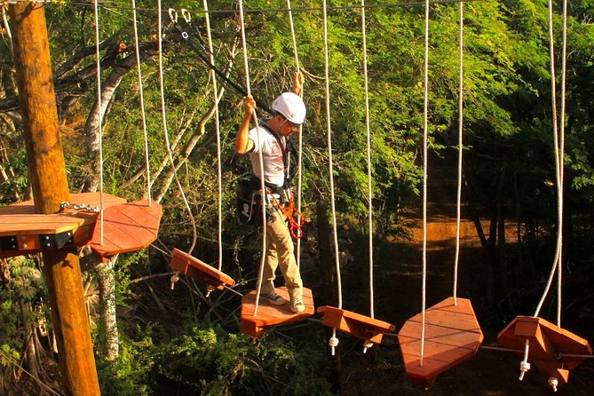 Adventure Course Extreme Including Climbing Wall & Rappel - Rappel and Tower Skills, Plus the 50-Foot Freefall Moment