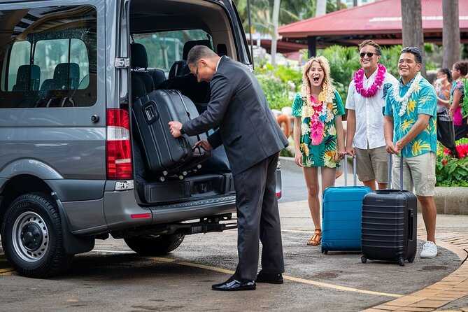 Arrival - Private Transfer Honolulu Airport to Waikiki Hotel - The one optional add-on: orchid lei greeting