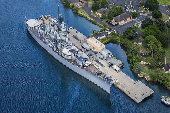 Battleships of WWII at Pearl Harbor from Big Island - USS Arizona Memorial: names, the view down, and the meaning of The Tears
