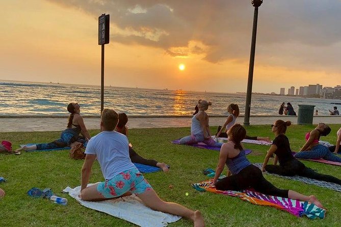 Beach Yoga on Waikiki with Diamondhead Backdrop - Key things to know before you go