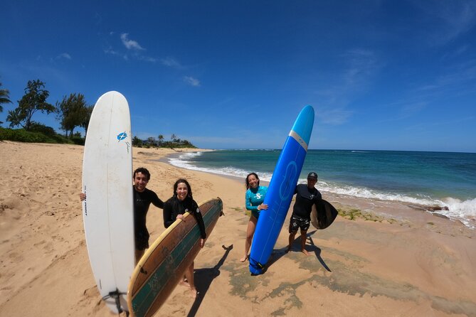 Beginner Surf Lesson in North Shore, Oahu - Gear on, safety explained: What to expect before you paddle