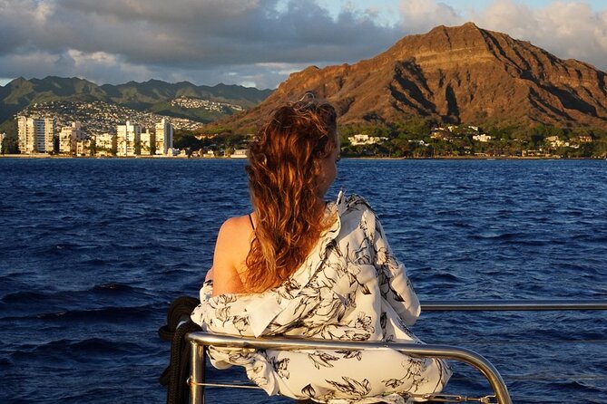 Best Waikiki Sunset Cruise:BYOB Sunset Sail with Swimming - Diamond Head Sail-By: The Best Photo Angle for Your First Look
