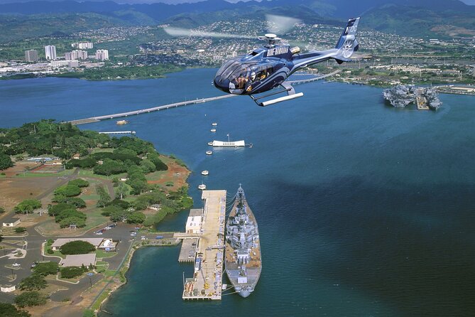 Blue Skies of Oahu Helicopter Tour - Inside the Eco-star cabin: windows, headset, and two-way talk