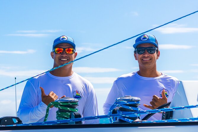 Board from Waikiki Beach for Aloha Hour Sail on Hāwea Catamaran - Wildlife spotting: dolphins, turtles, and whale sightings do happen
