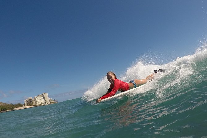 Bodyboarding 1-to-1 Private Lesson with Waikiki Courtesy Shuttle - Getting picked up and dropped off, so you can focus on surfing