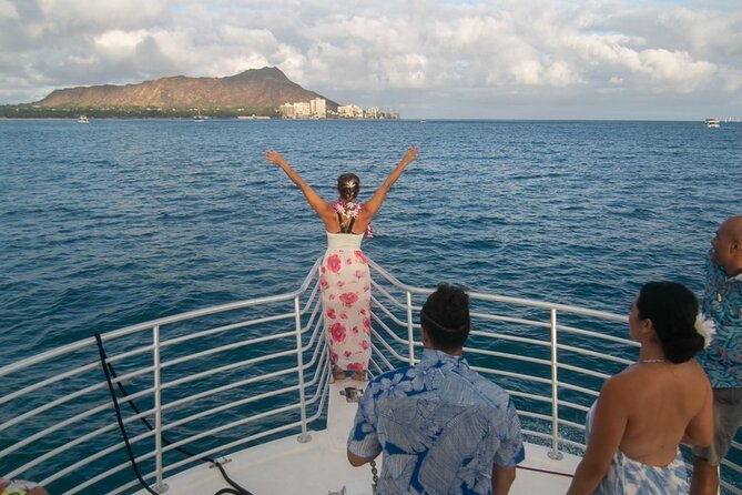 BYOB Sunset Cruise off the Waikiki Coast - From Living Ocean Tours at Kewalo Basin: why being early helps