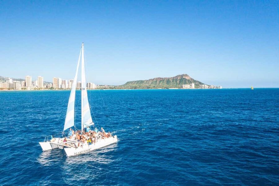 BYOB Weekend Sightseeing Sail towards Diamond Head - Where You Start: Prince Waikiki Dock and Boarding the Island Magic