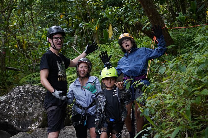 Chasing Waterfalls:Wild Hawaii Rappelling - Your 5-hour plan: hiking in, ropes on, then back out safely