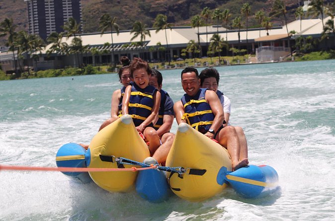 Combo Banana Boat Ride and Bumper Tube Ride in Hawaii - Who This Combo Is Best For