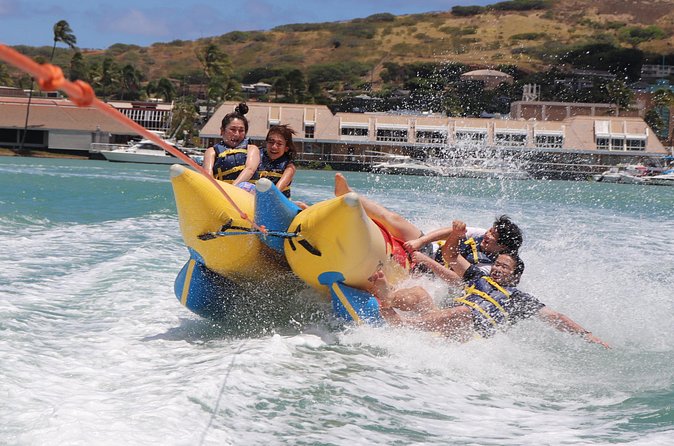 Combo Banana Boat Ride and Bumper Tube Ride in Hawaii - Weather, Water, and the One Thing to Respect