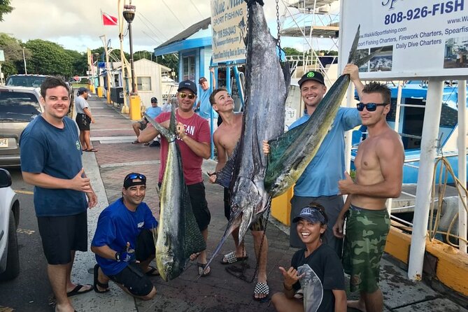 Deep Sea Exclusive Fishing Charter in Honolulu - Targets in Hawaiian waters: mahi mahi, ono, tuna, and more
