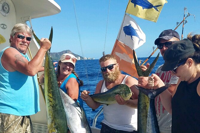 Deep Sea Shared Fishing Charter in Honolulu - Waikiki, but with room to actually fish