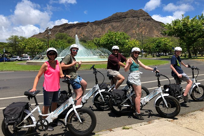 Diamond Head Electric Bike Scenic Tour - Waikiki To Diamond Head, Without the Crater Hike