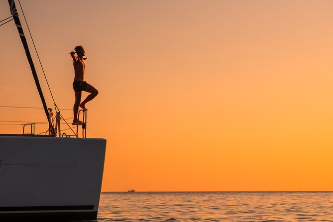 Diamond Head Sunset Sail - Route feel along Waikiki: slow cruising, not a checklist