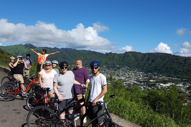 Downhill Bike and Ko'olau Waterfall Hike Tour - Entering the Puu Ohia rainforest from Waikiki
