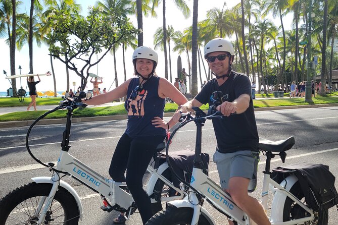 Electric Bike Ride & Diamond Head Hike Tour - Diamond Head State Monument: the crater hike portion