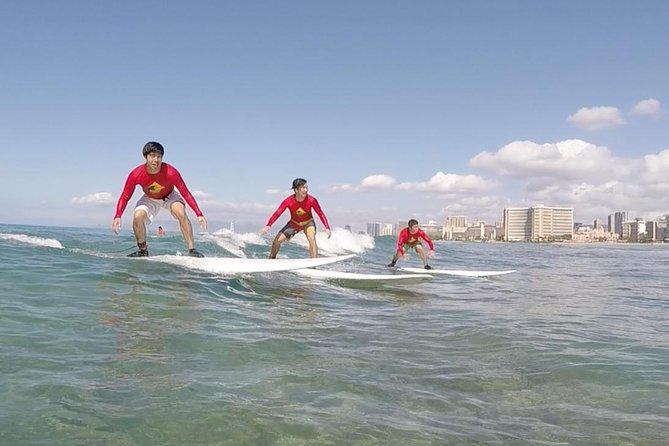 Exclusive Group Surfing Lesson with Waikiki Courtesy Shuttle - Key Highlights You Will Feel the Most