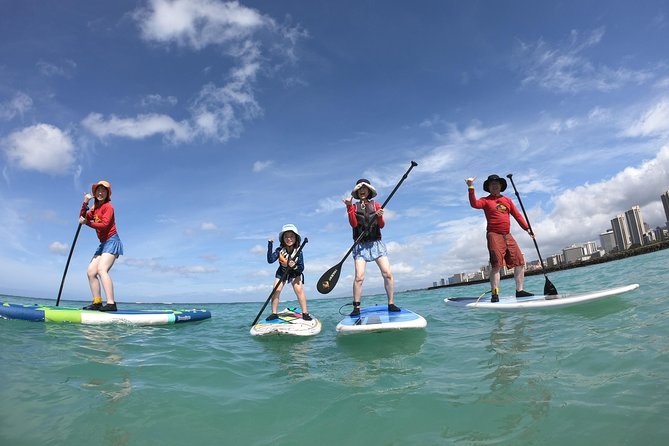 Family Stand Up Paddle Lesson with Waikiki Courtesy Shuttle - Key highlights to look forward to
