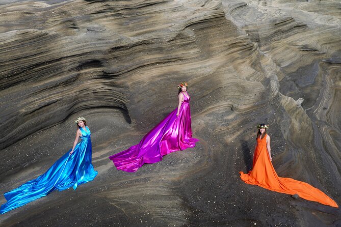 Flying Dress Photoshoot on Oahu - What to Wear and Bring: Shoes, Hair, and Undergarment Tips