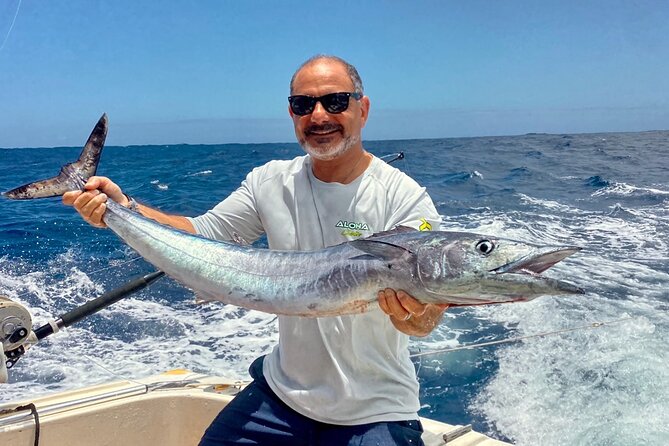 Full Day Sport Fishing Charter Honolulu - Nearshore Reef Fishing If Pelagics Are Tough That Day