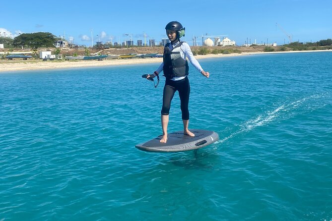 Group of 2 + mid length eFoil experience Honolulu HAWAII - Safety Gear and Instructor Guidance: Helmet, life vest, and real support