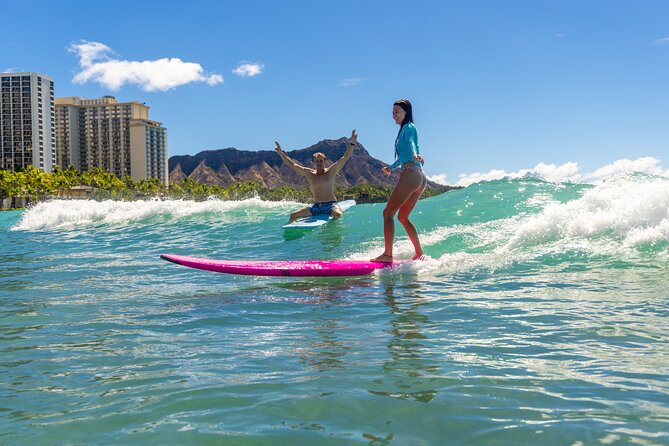 Group Surf Lesson in the Heart of Waikiki - Check-in on Kalakaua Ave at the Twin Fin area