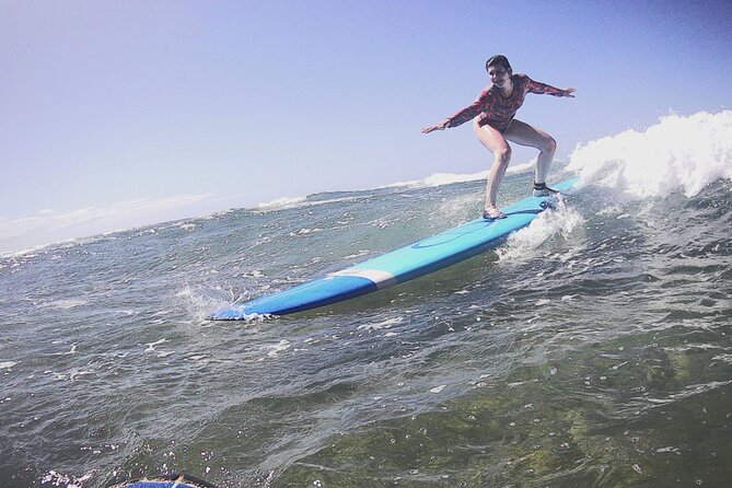 Group Surf Lessons for beginners on the North Shore of Oahu - Why the private group format helps you learn faster