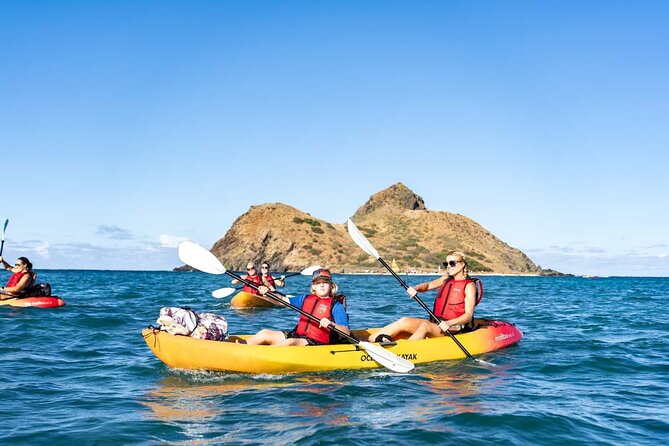 Guided E-Bike and Kayak Tour to Mokulua Islands in Kailua, Oahu - Mokulua Islands: warm sand, wildlife, and Queens bath