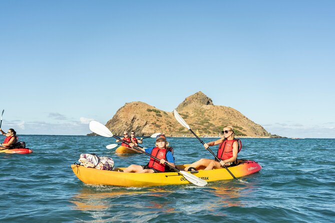 Guided Kayak Tour to Kailua’s Twin Islands - Mokulua Islands Landing, Warm Sand, and Queens Bath Swim Time
