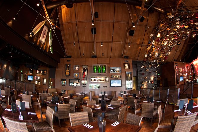 Hard Rock Cafe Honolulu - What the atmosphere is like: rock memorabilia, music energy, and a family vibe