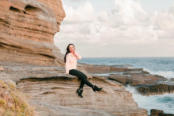 Hawaii Adventure Photography - A private photo shoot at Sandy Beach Park, where the vibe is the secret ingredient