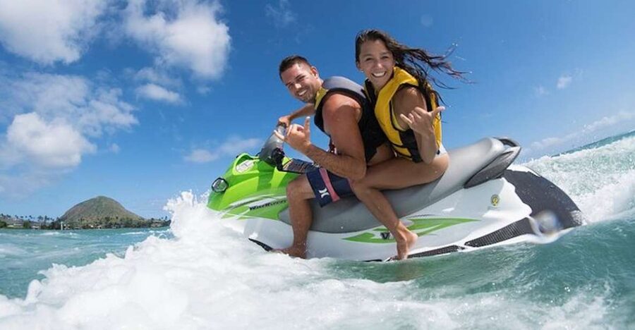 Hawaii Kai: Maunalua Bay Jet Ski Ride - Check-in, shuttle, then you’re geared up
