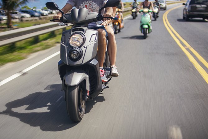 Hawaiian Style Scooter Ride around O'ahu for the Day - Waikiki Parking Relief: Why This Beats the Car for a Scooter Day