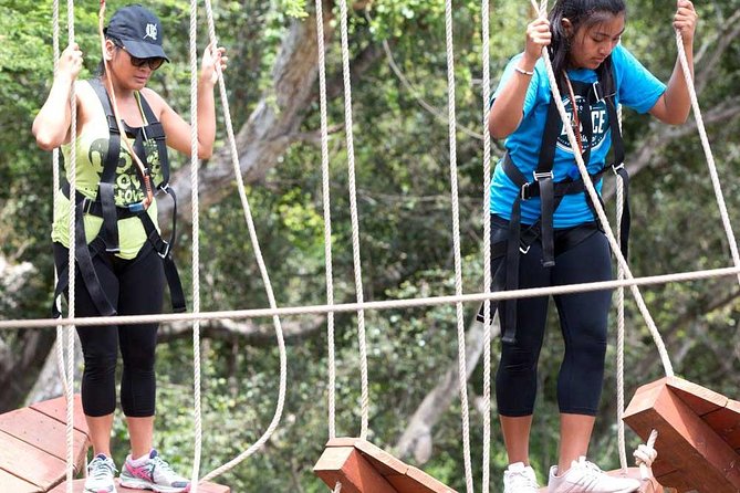 High Ropes Adventure Course at Coral Crater - Guides Who Keep It Clear, Safe, and Respectful