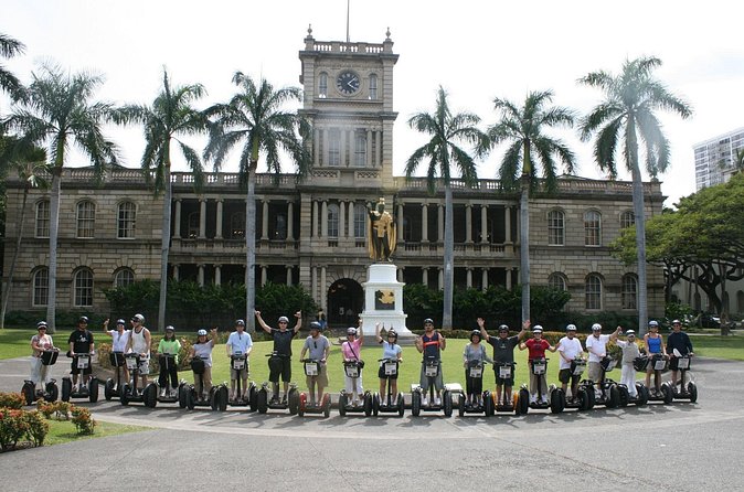 History & Culture Tour in Honolulu via Segway - State Capitol Grounds, Hotel Street, and the Path Toward Chinatown