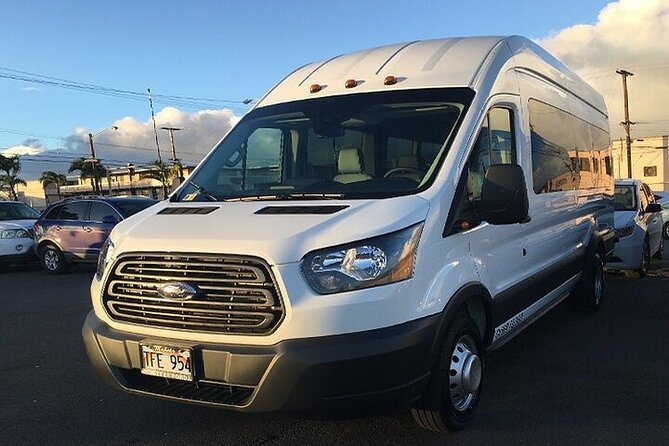 Honolulu Airport & Waikiki Hotels Private Transfer by Passenger Van(up to 14ppl) - Meeting Your Driver at the Airport, Near Luggage Claim