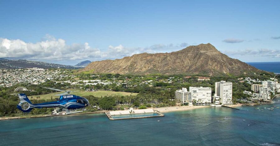 Honolulu: Blue Skies of Oahu Helicopter Tour - Sacred Falls, plus the Dole Pineapple Plantation viewpoint