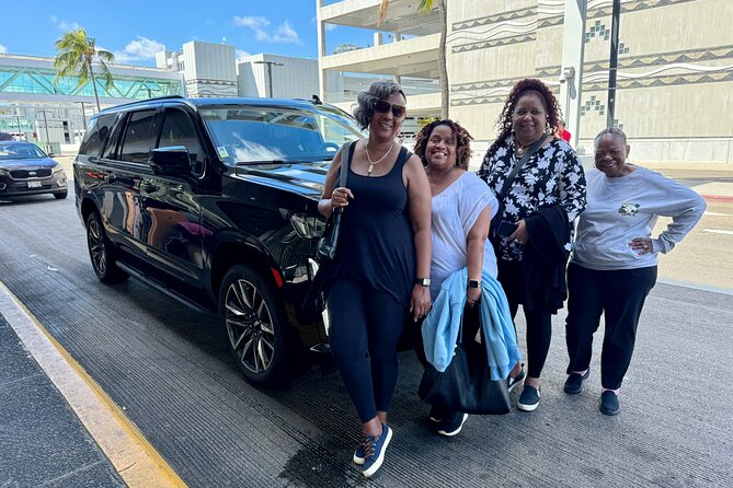 Honolulu Business Airport Transfer to/from Hotel, Cruise - What the “private” part actually means on the road