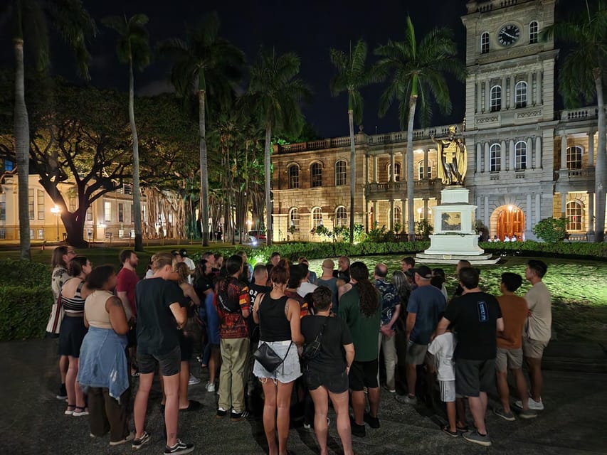 Honolulu: Ghosts of Old Honolulu Walking Tour - Stop 1: Royal Palace Area, and Why That Location Matters