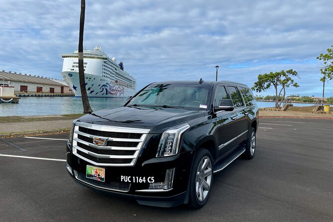 Honolulu Harbor Cruise Terminal Transfer by Luxury Vehicle - Cruise terminal exits at Pier 2, Pier 10, and Pier 11