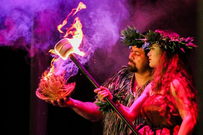 Honolulu: Ka Moana Lūʻau at Aloha Tower – Oceanfront Luau Show - The Main Show: Polynesian Wayfinding and a Fire Finale That Grabs Your Attention