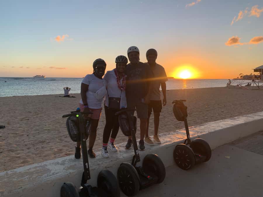 Honolulu: Magic Island & Beach Segway Tour - Entering The Day at Kewalos Basin Park Pier