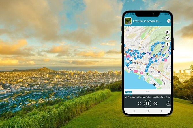 Honolulu Rainforest Self-Guided Audio Tour - Setting up the Shaka Guide app before you drive