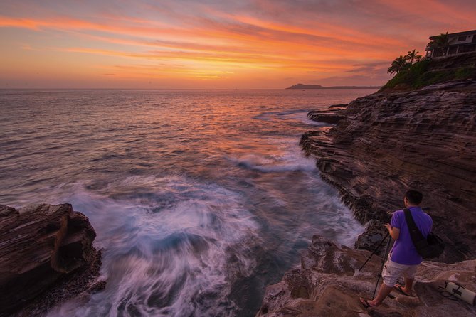 Honolulu Sea-Cliff with Sunset Photo Adventure - A Small-Group Sunset Plan From Waikiki