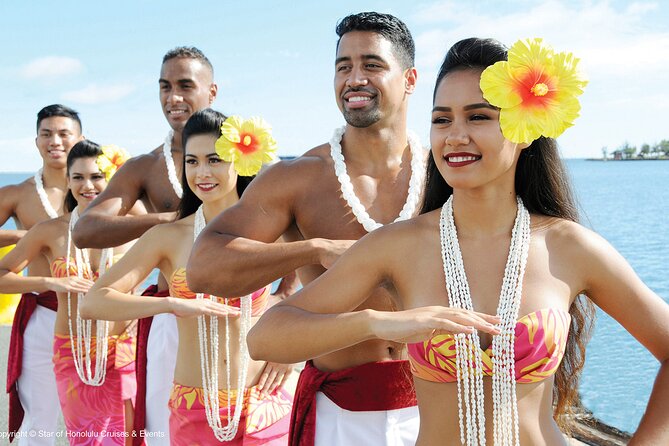 Honolulu: Three Star Deluxe Sunset Dinner Cruise and Show - Sunset cruise timing, decks, and how to get the best views