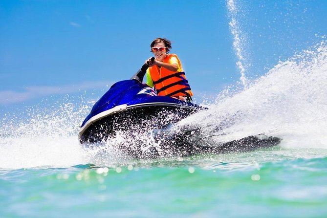 Jet Ski Ride Maunalua Bay. Tandem-2 people ride-price per person - Maunalua Bay Riding: Calm Water, Real Speed, Great Views