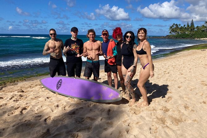 Learn to surf with a local big wave rider on the North Shore of Oahu - Value: why this lesson can be worth more than it looks